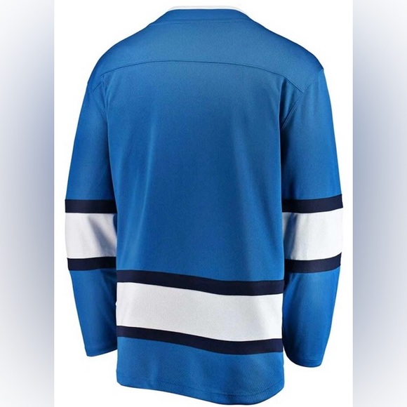 New With Tags Winnipeg Jets Fanatics Youth L/XL Hockey Jersey - Picture 2 of 3